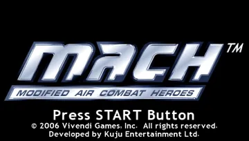 M.A.C.H - Modified Air Combat Heroes (EU) screen shot title